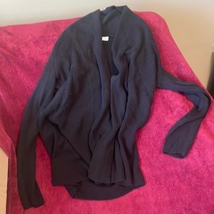 open cardigan